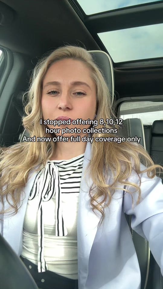 Post 8 by Britt NewLand - Wedding Photog on TikTok (video)