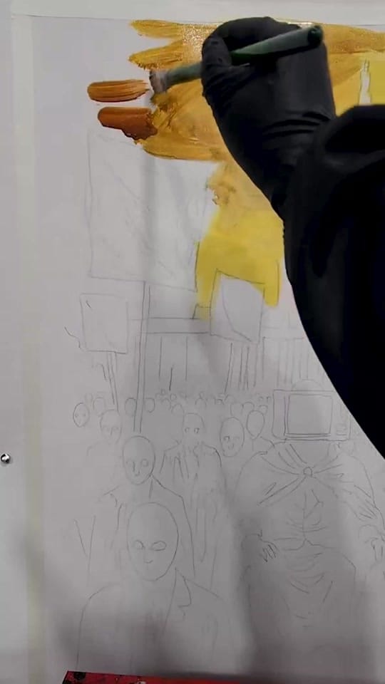 Post 8 by LondonArtExchange on TikTok (video)