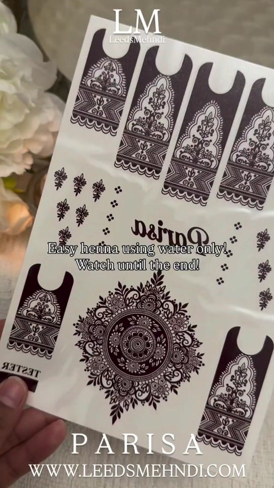 Post 5 by Leedsmehndi on TikTok (video)