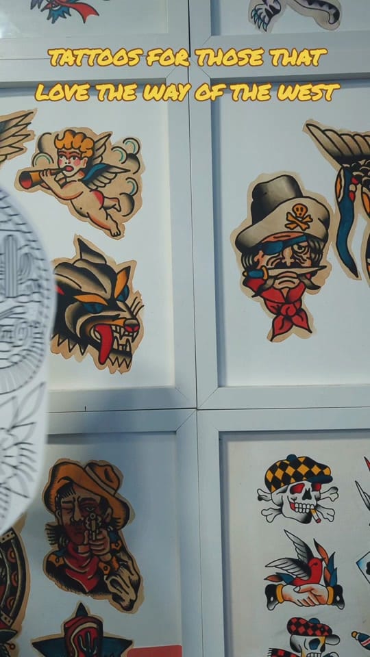 Post 10 by Liam | Traditional tattoos on TikTok (video)