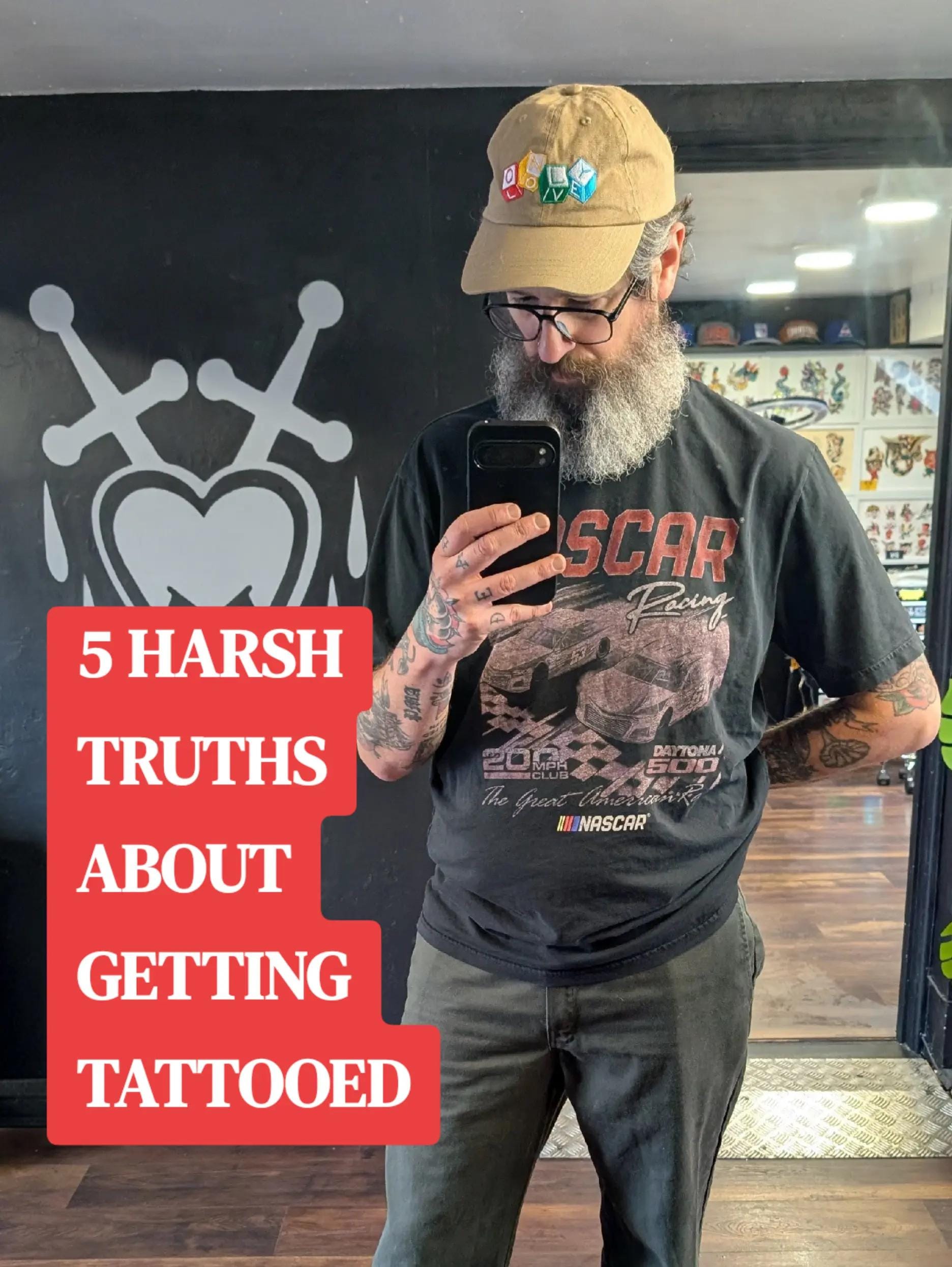 Post 1 by Liam | Traditional tattoos on TikTok (video)