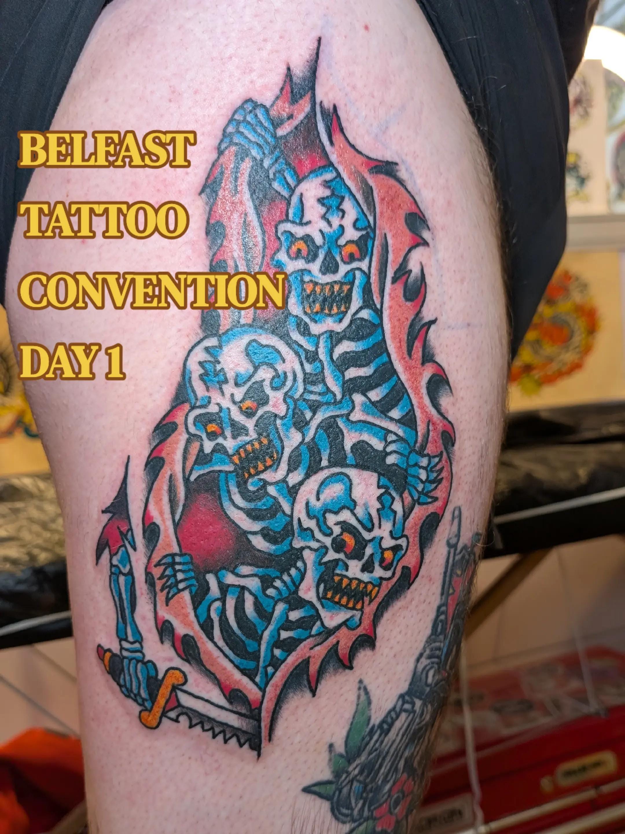Post 6 by Liam | Traditional tattoos on TikTok (video)