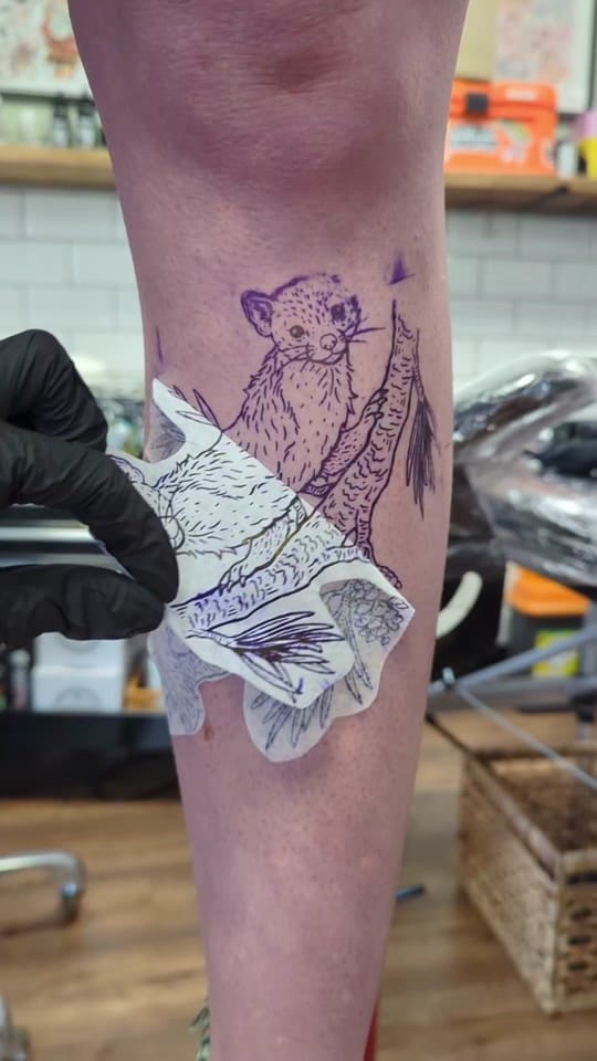 Post 5 by Cosmic Ginge Tattoo 🦋 on TikTok (video)