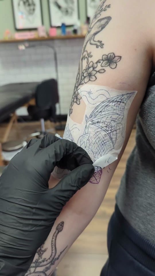 Post 4 by Cosmic Ginge Tattoo 🦋 on TikTok (video)