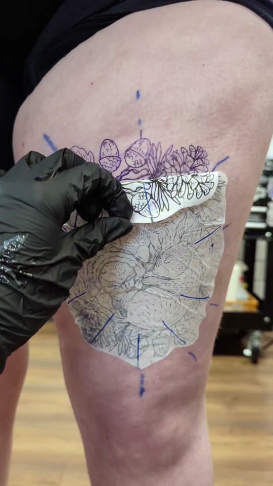 Post 10 by Cosmic Ginge Tattoo 🦋 on TikTok (video)