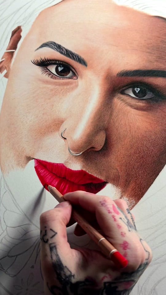 Post 1 by Pete Frost Art ✍️🏻 on TikTok (video)
