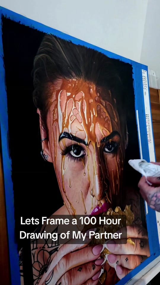 Post 6 by Pete Frost Art ✍️🏻 on TikTok (video)