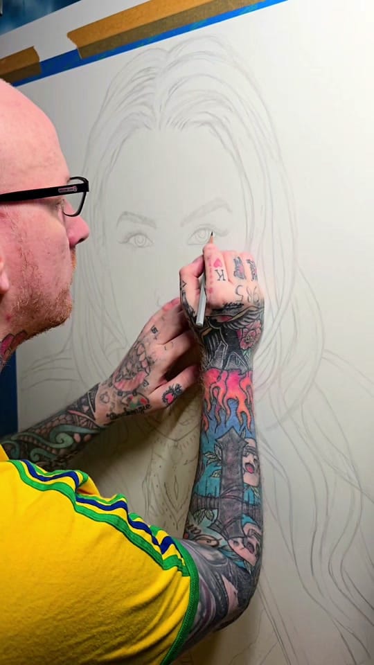 Post 5 by Pete Frost Art ✍️🏻 on TikTok (video)