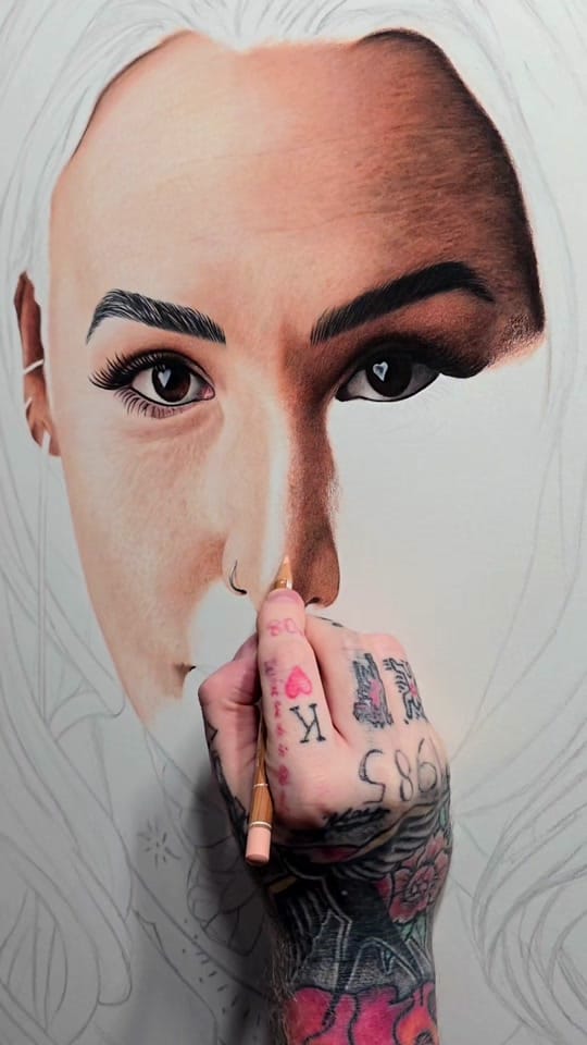 Post 2 by Pete Frost Art ✍️🏻 on TikTok (video)