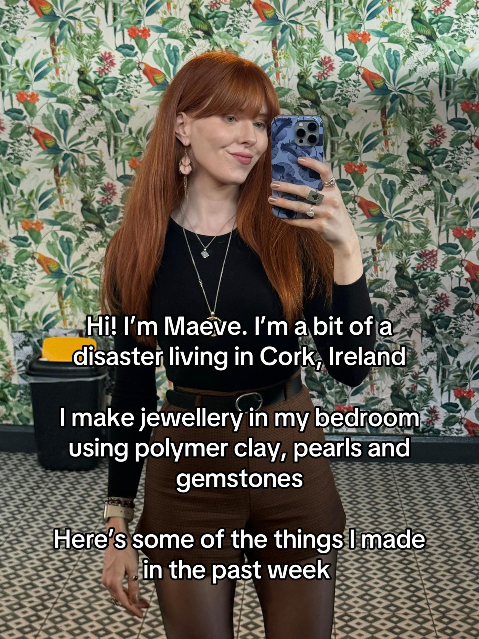 Post 8 by À la Maeve | Irish artist on TikTok (video)