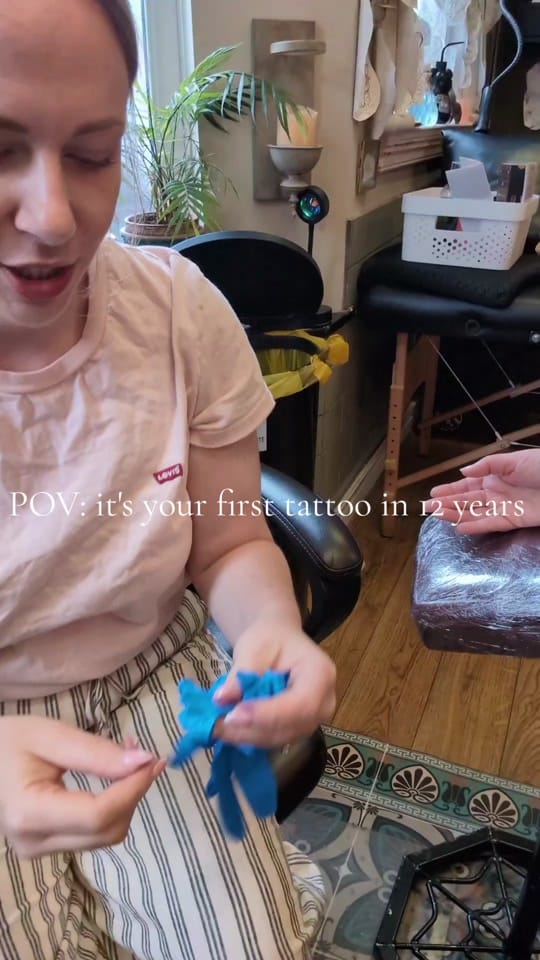 Post 3 by Megan S-E ✨ Tattoo Artist on TikTok (video)