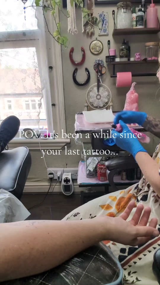 Post 4 by Megan S-E ✨ Tattoo Artist on TikTok (video)