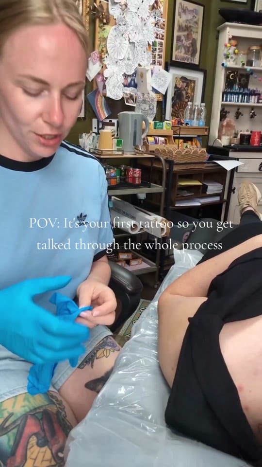 Post 1 by Megan S-E ✨ Tattoo Artist on TikTok (video)