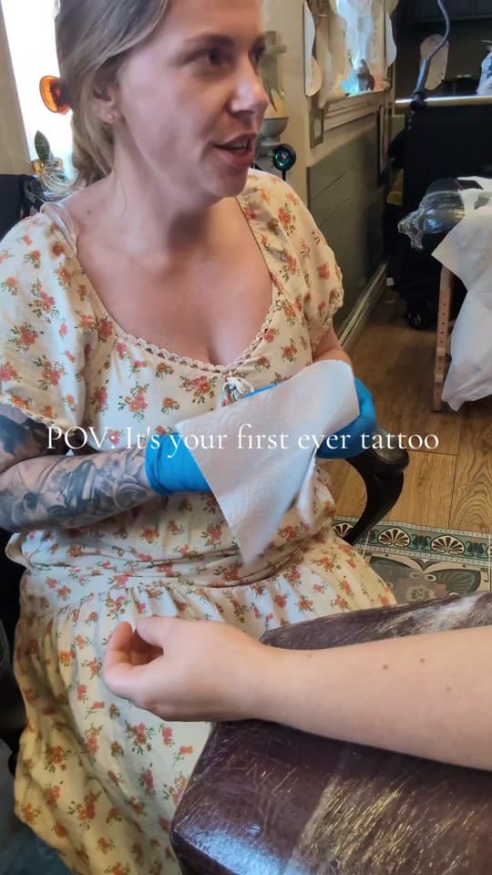 Post 6 by Megan S-E ✨ Tattoo Artist on TikTok (video)