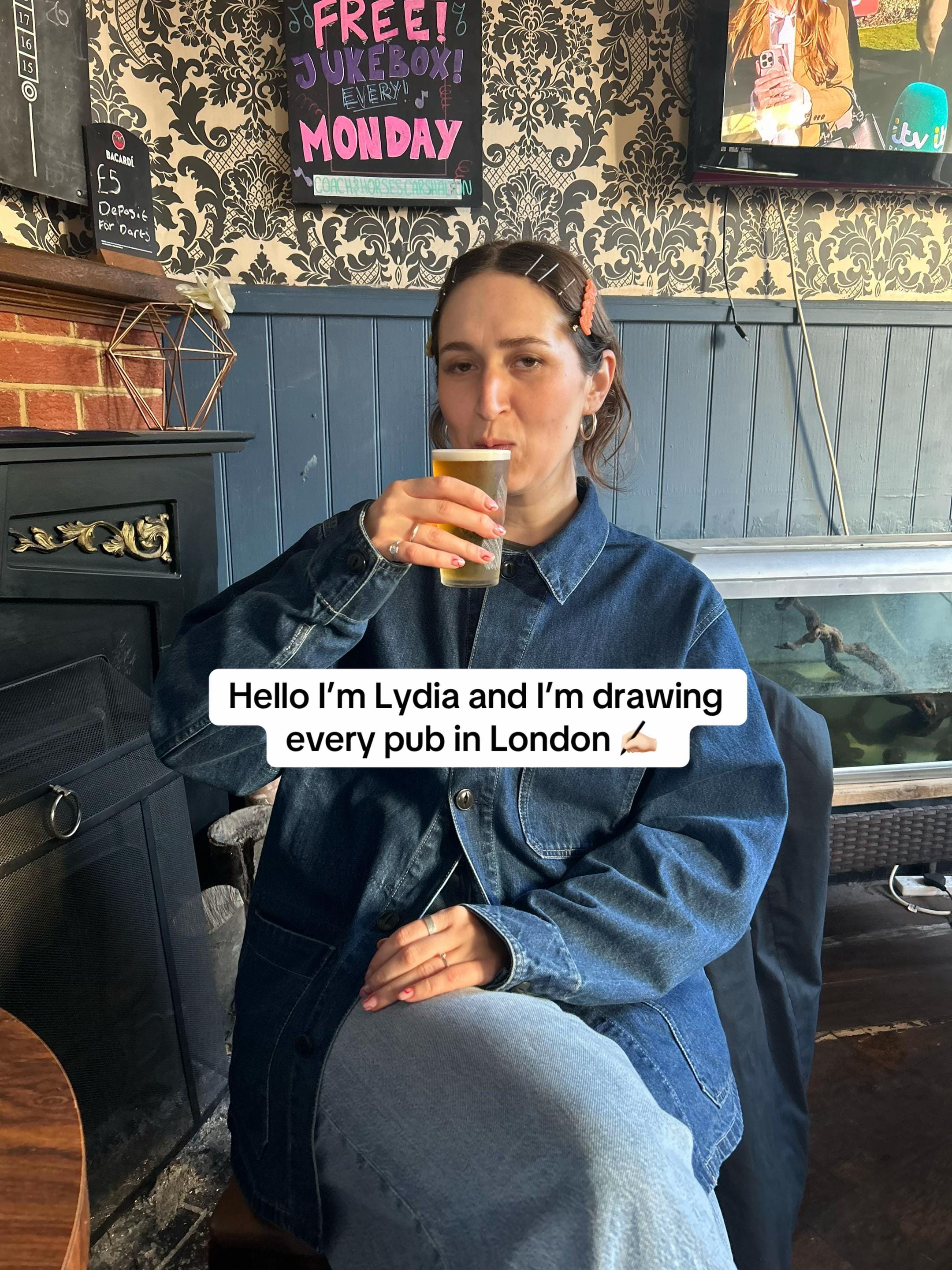 Post 6 by Lydia Wood Drawings on TikTok (video)