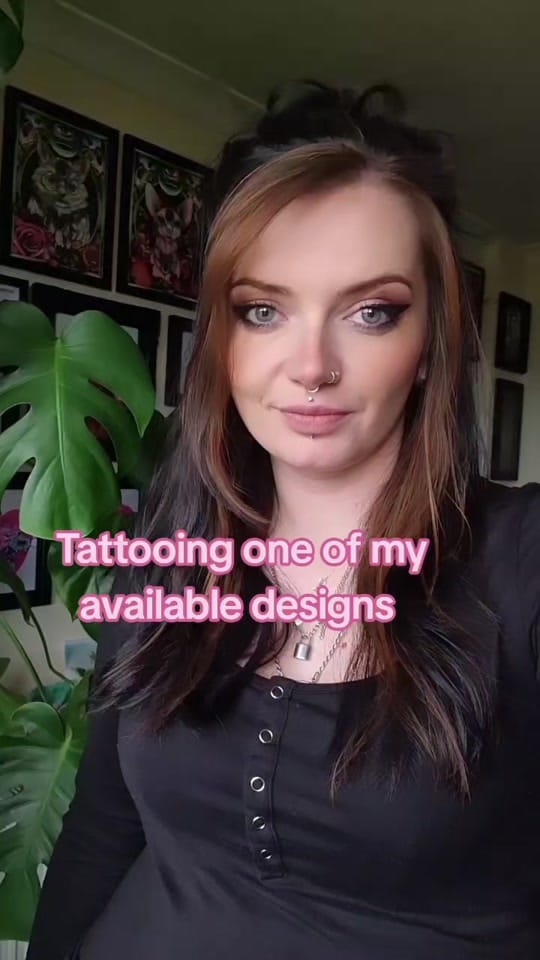 Post 6 by Jodie Young Tattoos on TikTok (video)