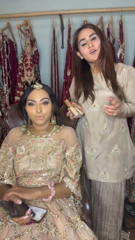 Post 1 by Brides by Hina Hussain on TikTok (video)
