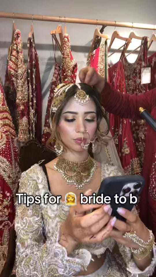 Post 3 by Brides by Hina Hussain on TikTok (video)