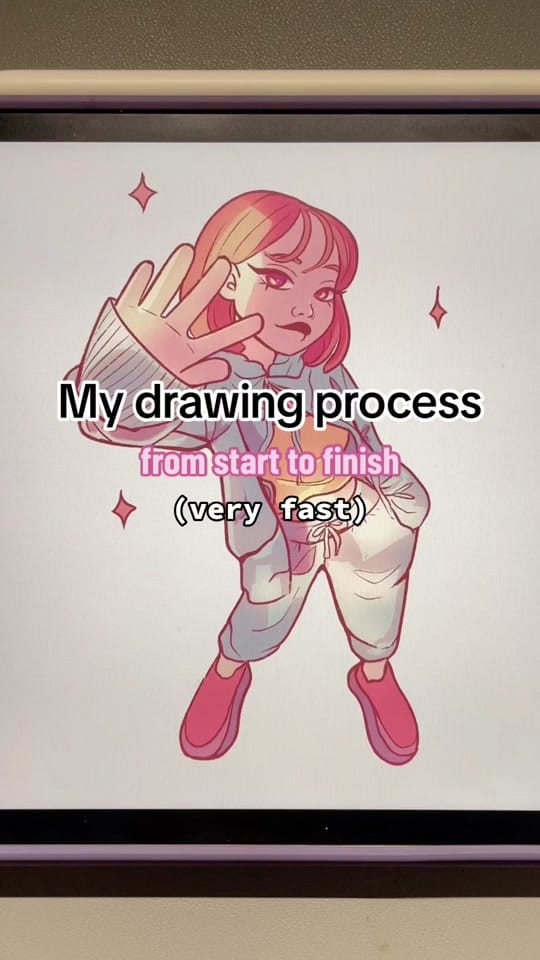 Post 5 by Nat 🌸 | Art & Design on TikTok (video)