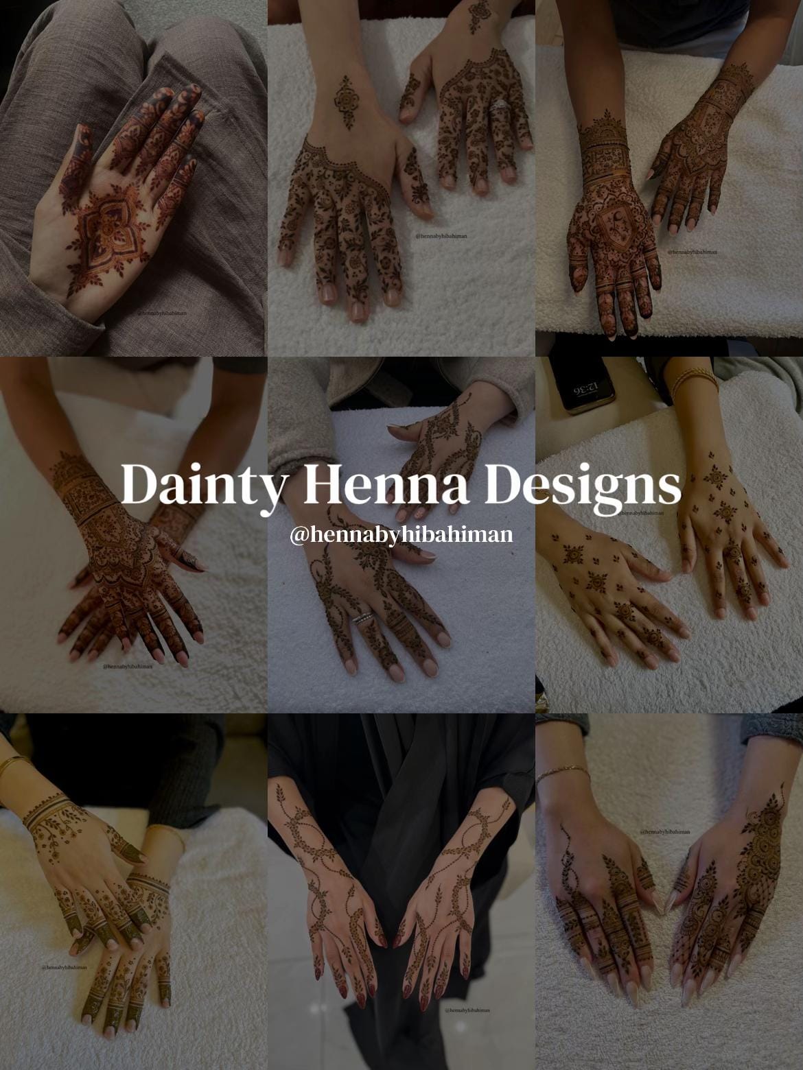 Post 8 by Hibah | Henna Artist on TikTok (video)