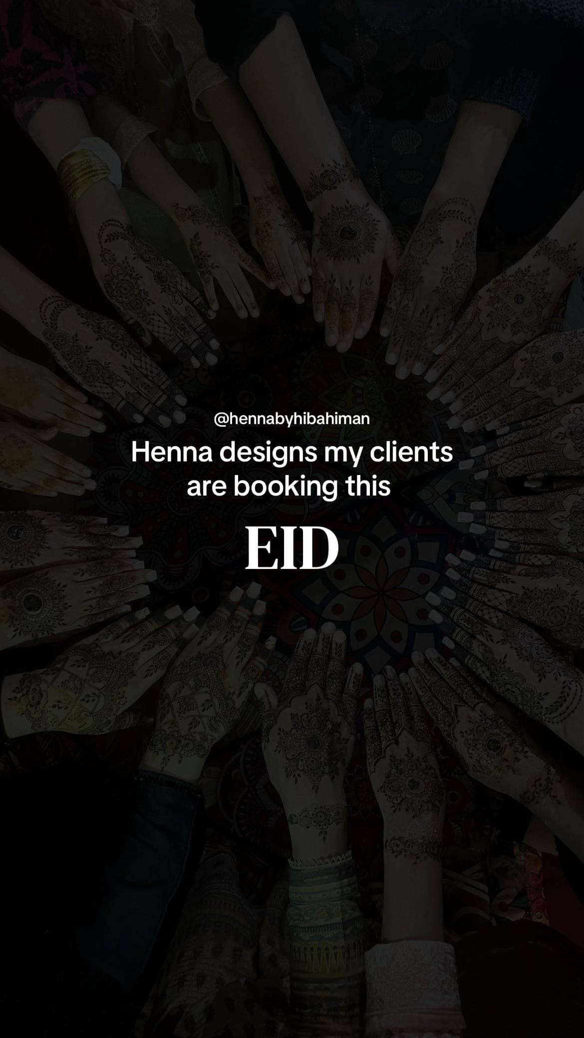 Post 4 by Hibah | Henna Artist on TikTok (video)
