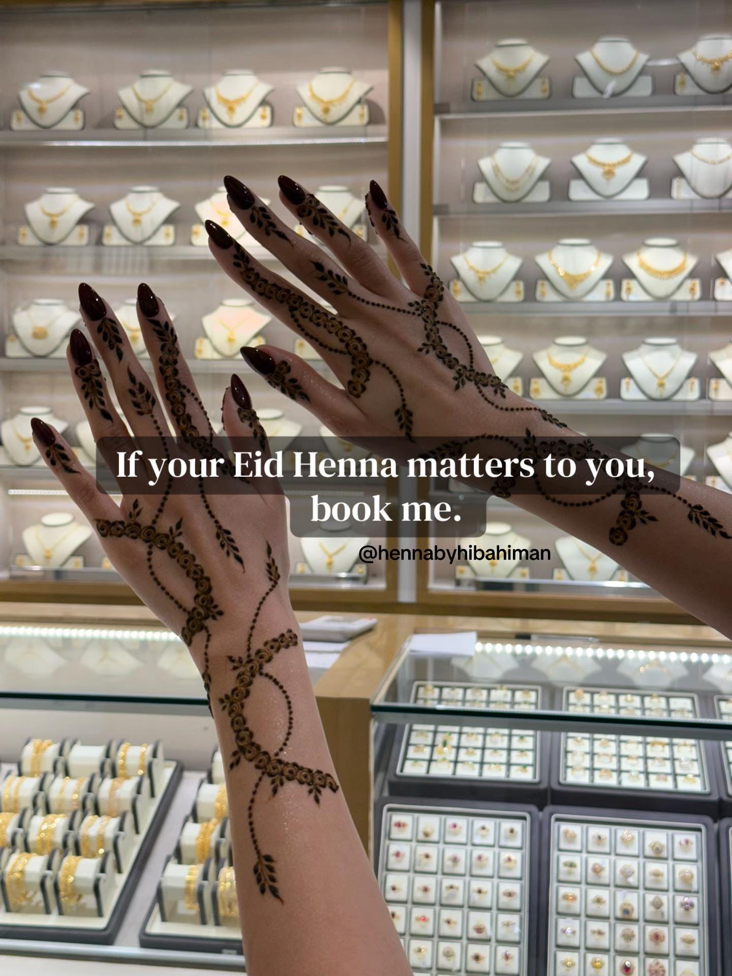 Post 3 by Hibah | Henna Artist on TikTok (video)