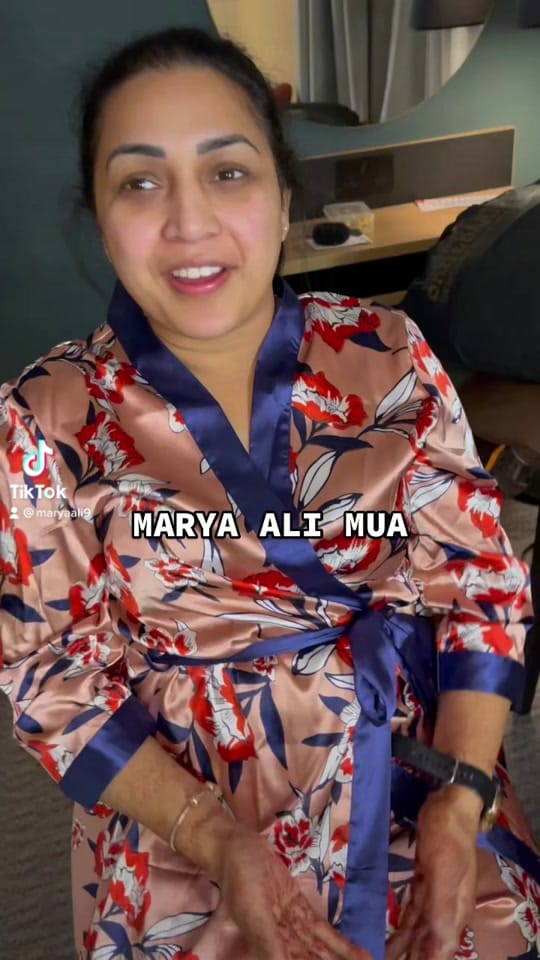 Post 9 by Marya Ali makeup artist on TikTok (video)