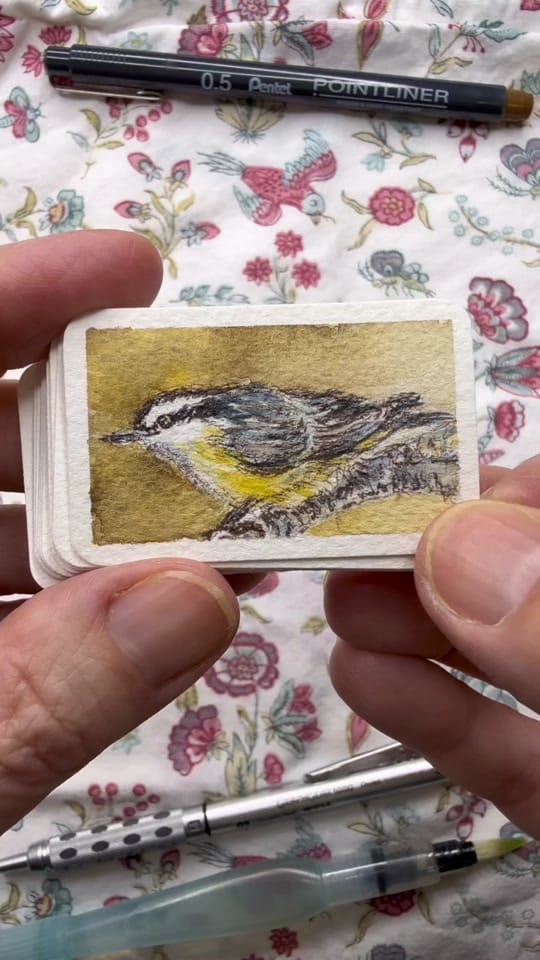 Post 7 by Leslie Stroz Art on TikTok (video)