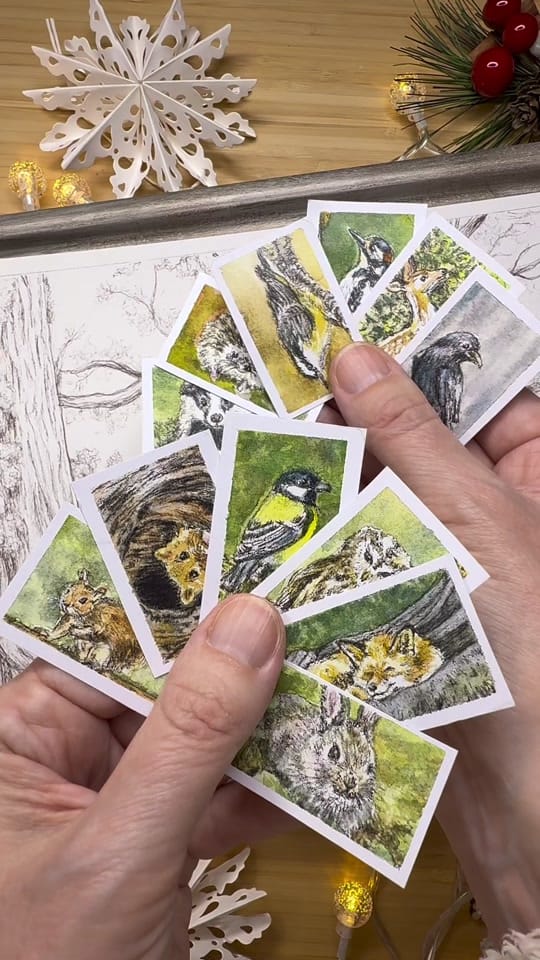 Post 5 by Leslie Stroz Art on TikTok (video)