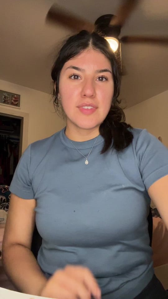 Post 1 by Gabriella Vasquez on TikTok (video)