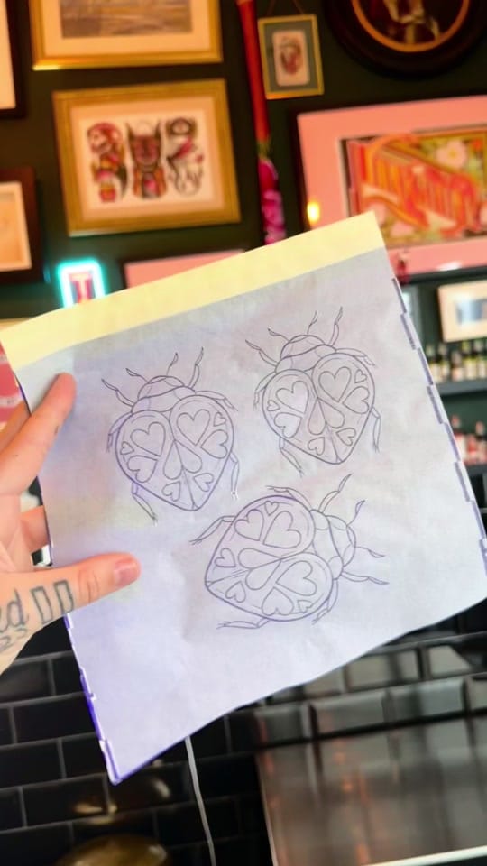 Post 2 by Lily J Tattoo Artist on TikTok (video)