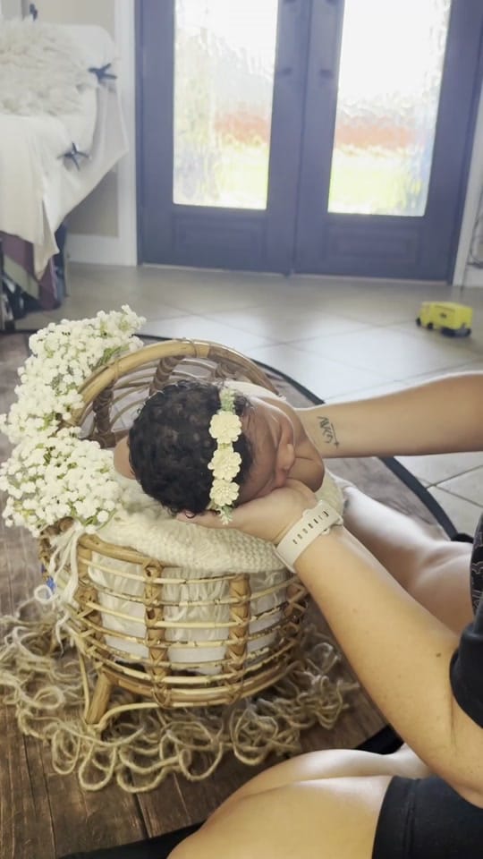 Post 8 by Houston newborn photographer on TikTok (video)