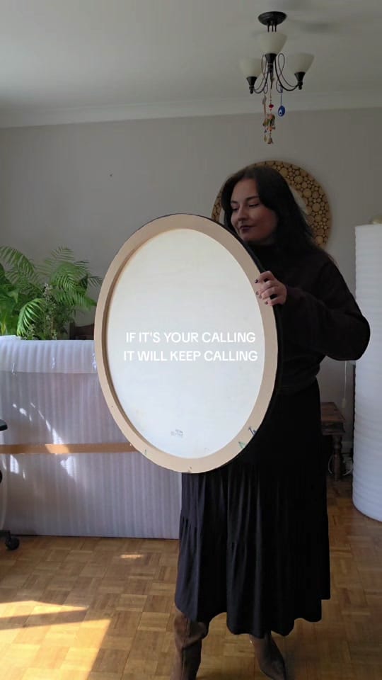 Post 1 by Katie Alize | Abstract Artist on TikTok (video)