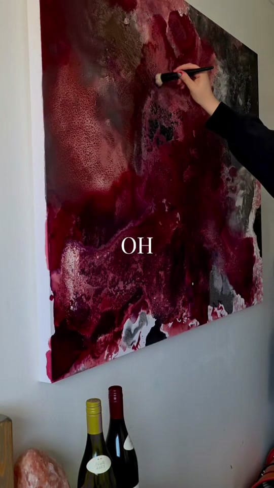 Post 6 by Katie Alize | Abstract Artist on TikTok (video)