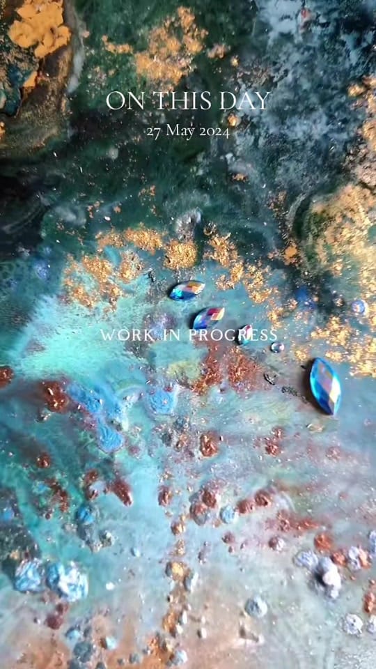 Post 2 by Katie Alize | Abstract Artist on TikTok (video)