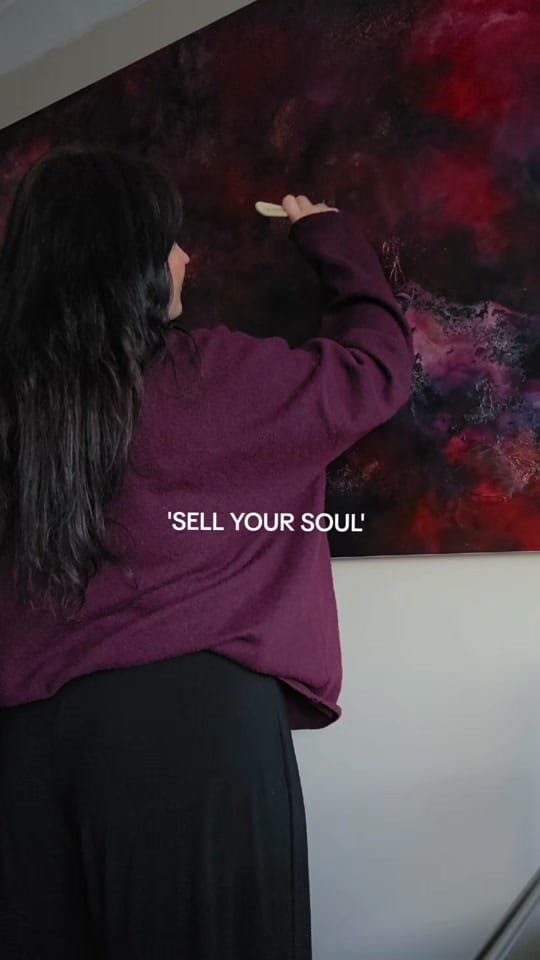 Post 7 by Katie Alize | Abstract Artist on TikTok (video)