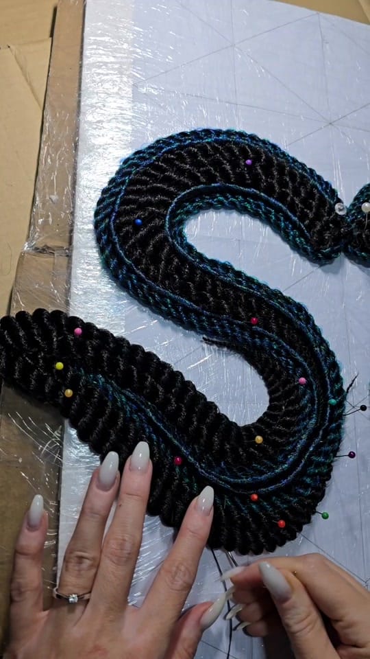 Post 1 by hair_couture_art on TikTok (video)