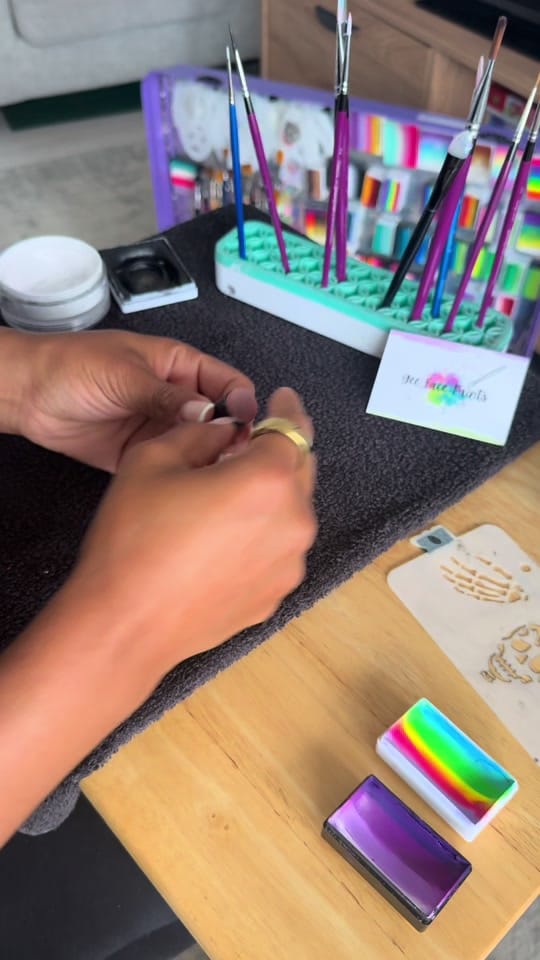 Post 4 by GeeFacePaints on TikTok (video)