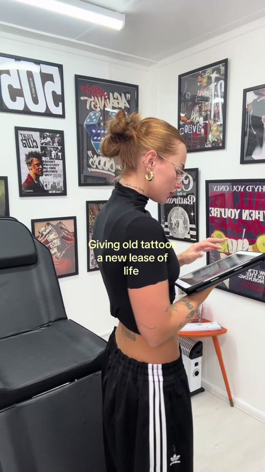 Post 10 by Alana (modernangeltattoo) on TikTok (video)
