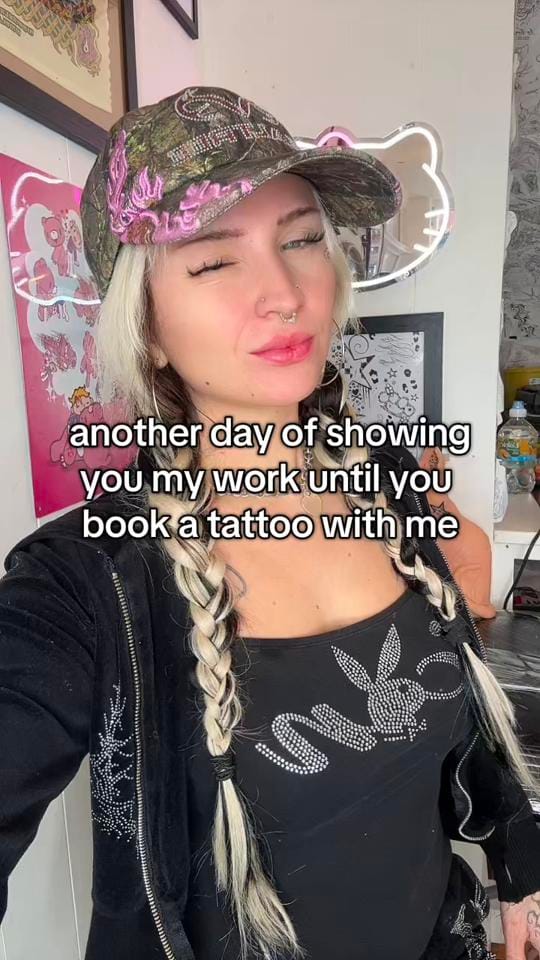 Post 5 by 🎀🖤 ZANZI LA VEY TATTOOS 🖤🎀 on TikTok (video)