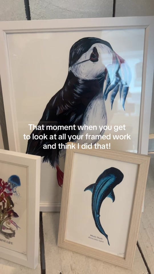 Post 6 by Rachael Farrar Artist on TikTok (video)