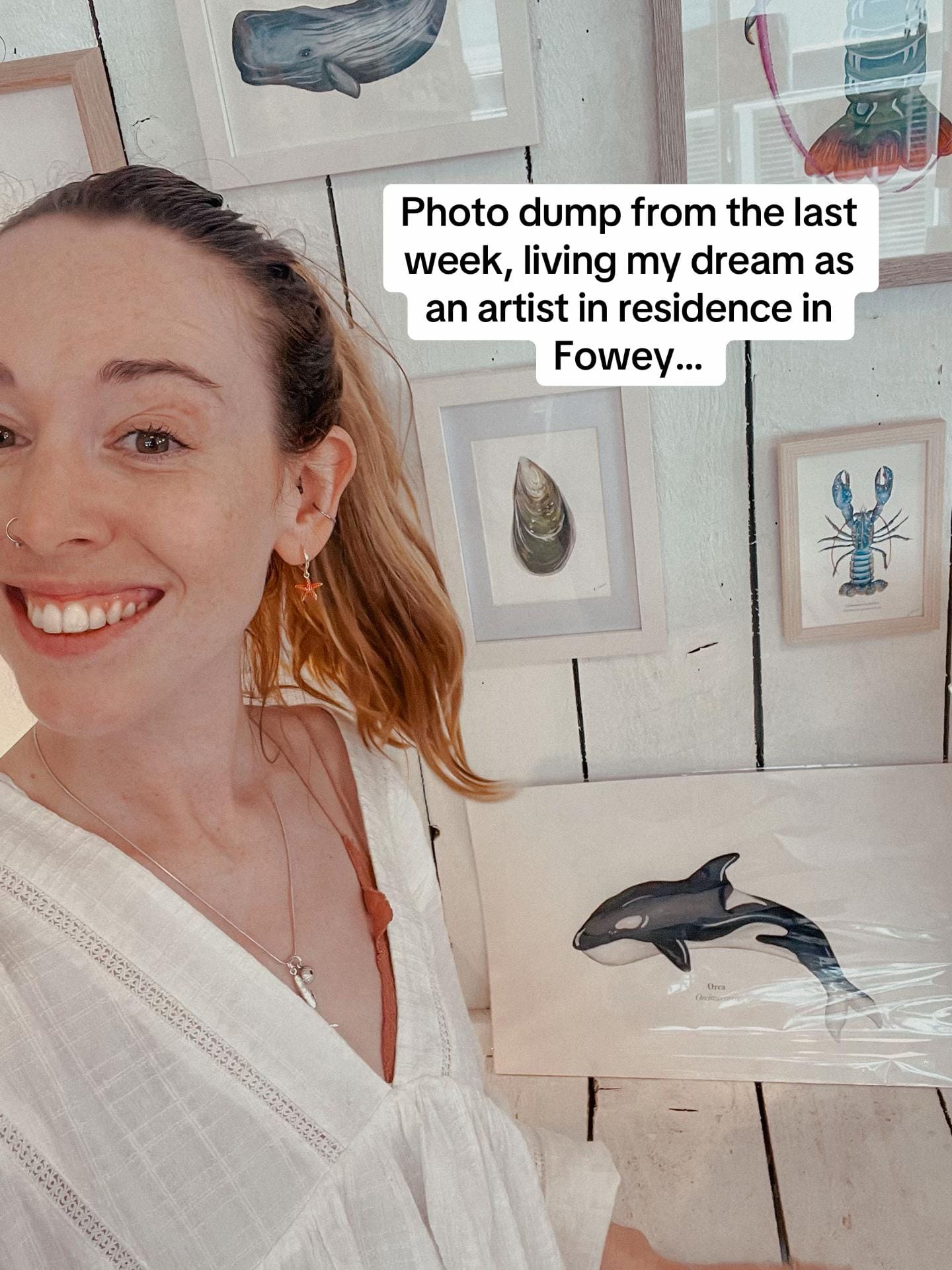 Post 2 by Rachael Farrar Artist on TikTok (video)