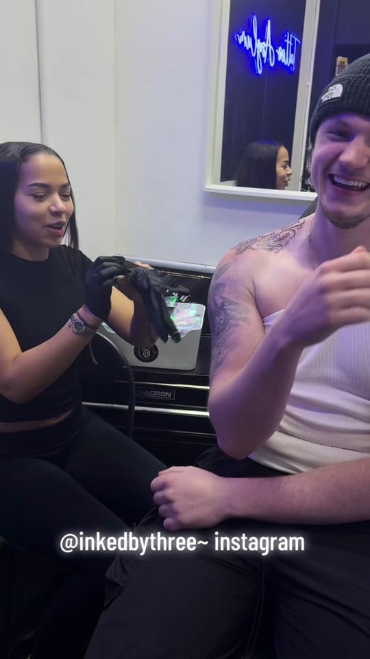 Post 3 by @InkedByThree on TikTok (video)