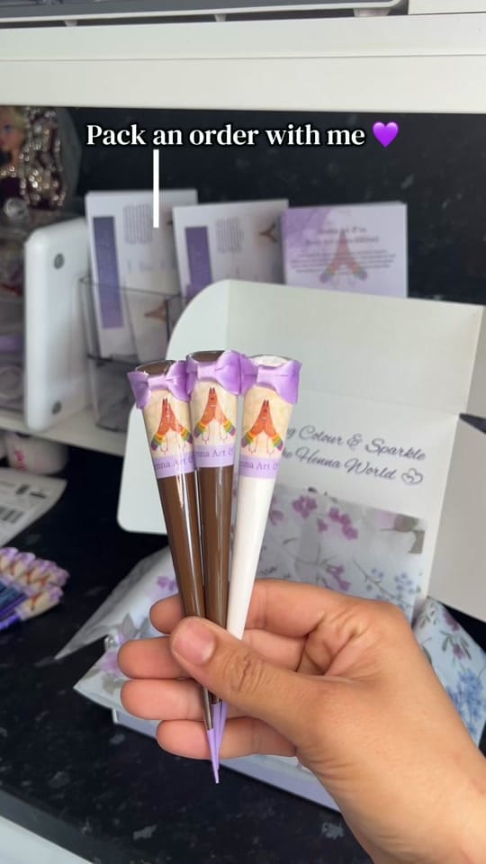 Post 6 by HennaArt&coUK on TikTok (video)
