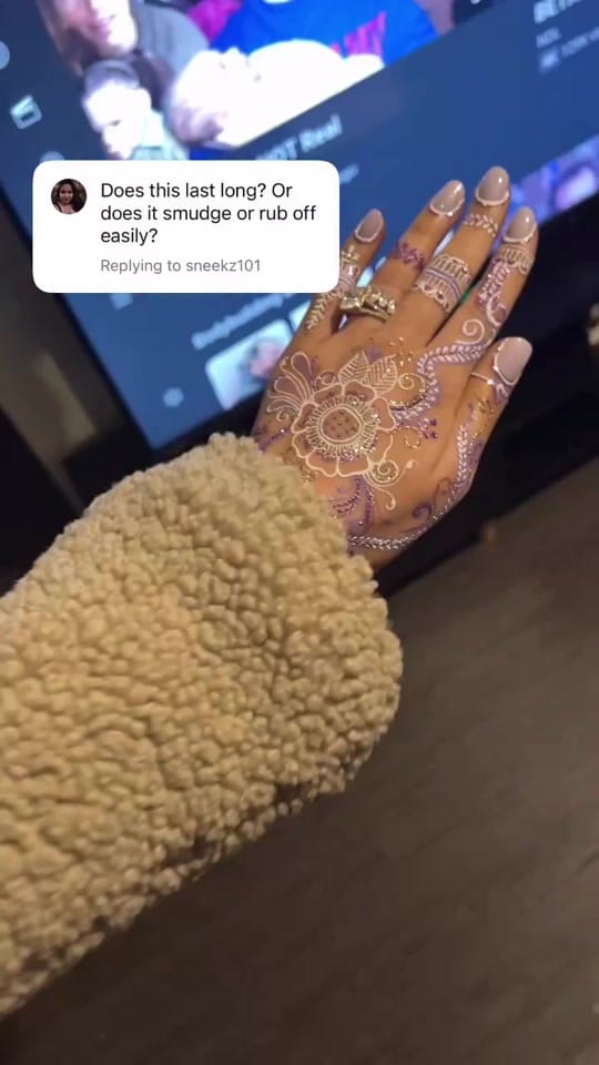 Post 10 by HennaArt&coUK on TikTok (video)