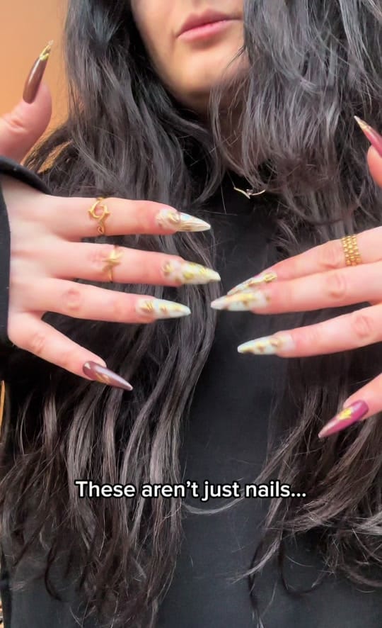 Post 6 by Nailtitude Press-On Nails on TikTok (video)
