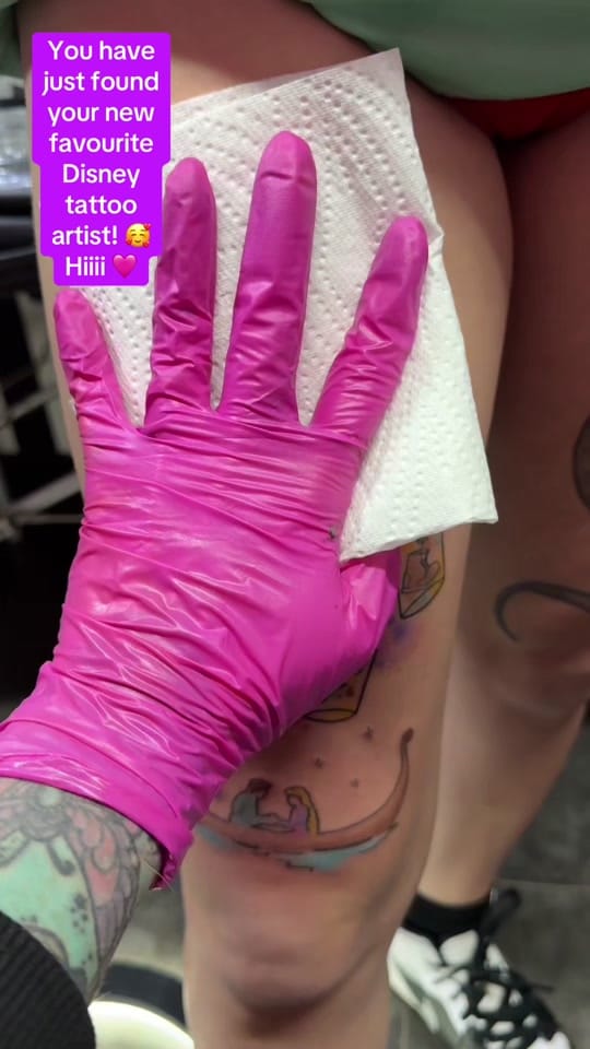 Post 6 by Katie Elizabeth Tattoo on TikTok (video)
