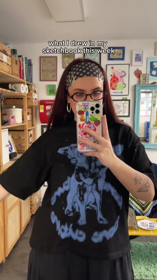 Post 7 by evamalleyart on TikTok (video)