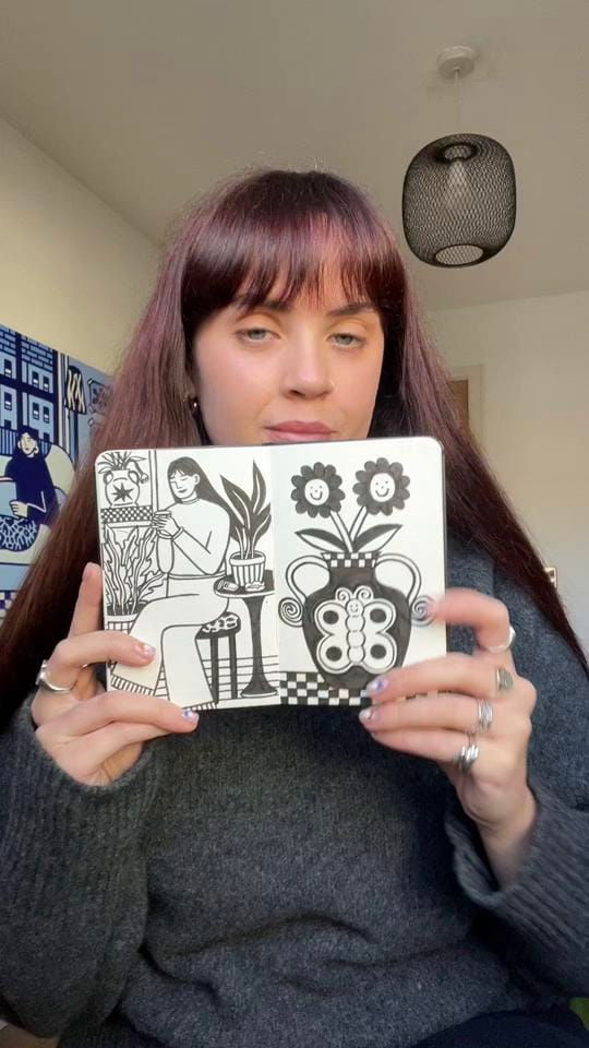 Post 9 by evamalleyart on TikTok (video)