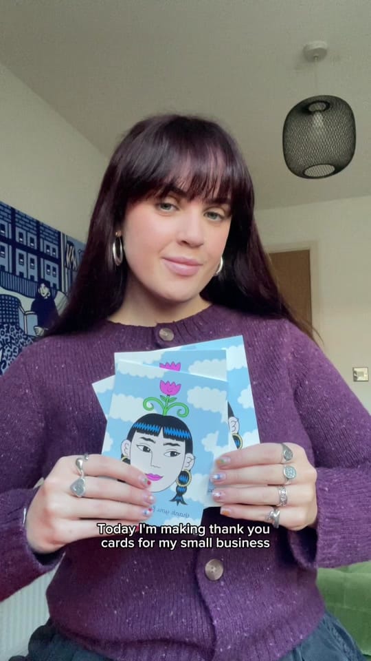 Post 2 by evamalleyart on TikTok (video)